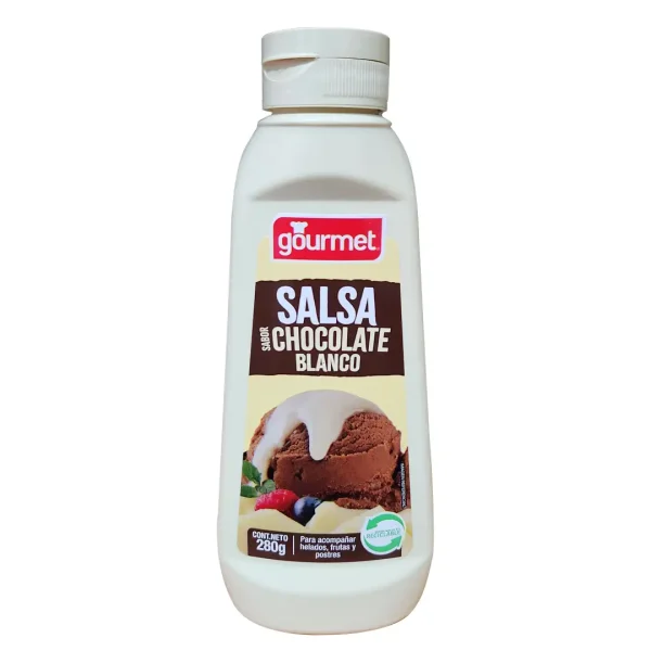 Salsa chocolate blanco Gourmet